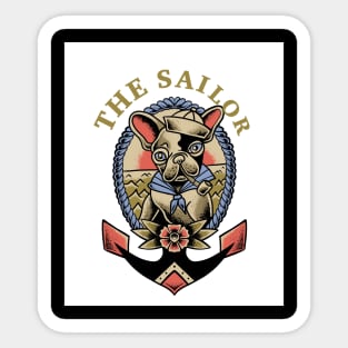 Sailor dog Sticker